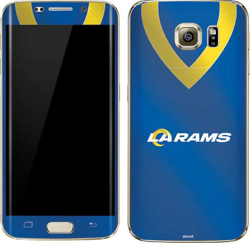 NFL Los Angeles Rams Team Jersey Galaxy S7 Edge Skin